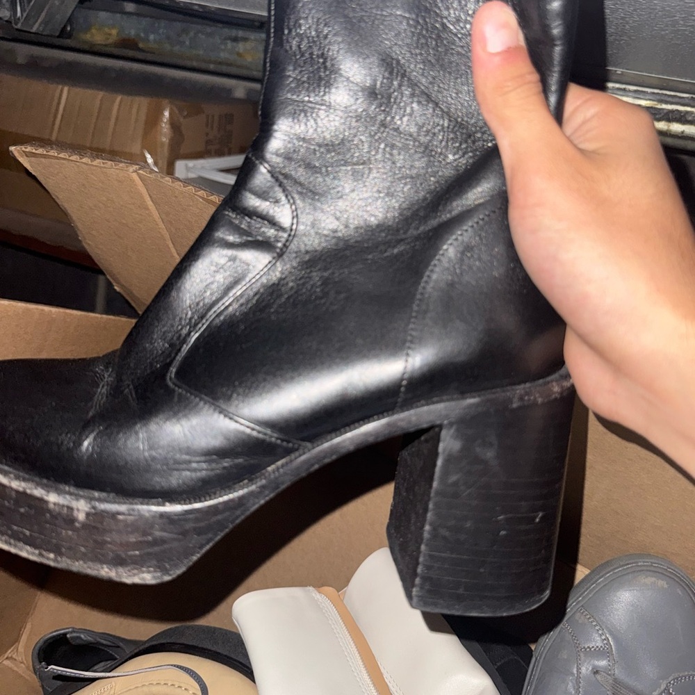 Simon Miller Black Heeled Boots